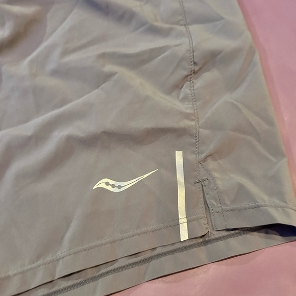 Saucony Gray Athletic Shorts - Picture 2 of 13